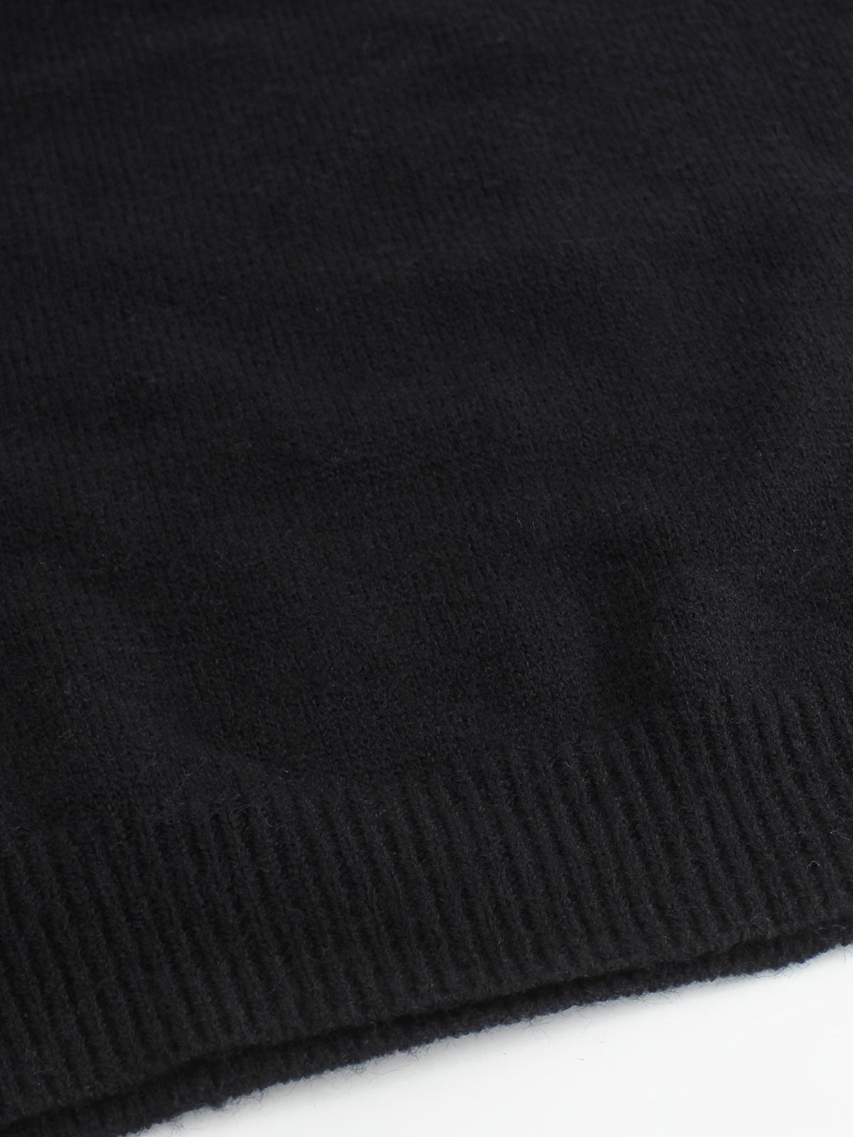 Ainsley | Women's Ribbed Sweater with Striped Cuffs