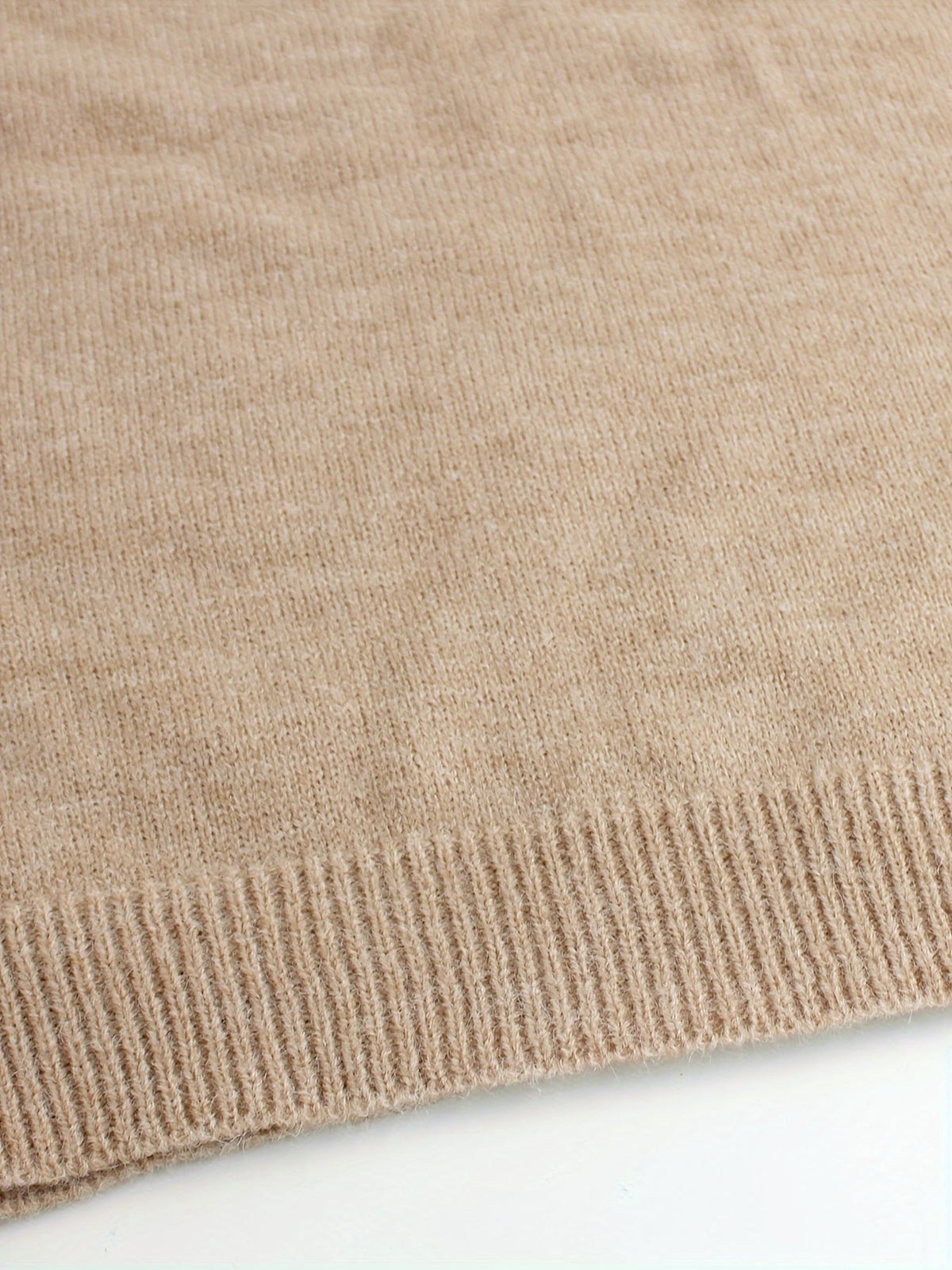 Ainsley | Women's Ribbed Sweater with Striped Cuffs