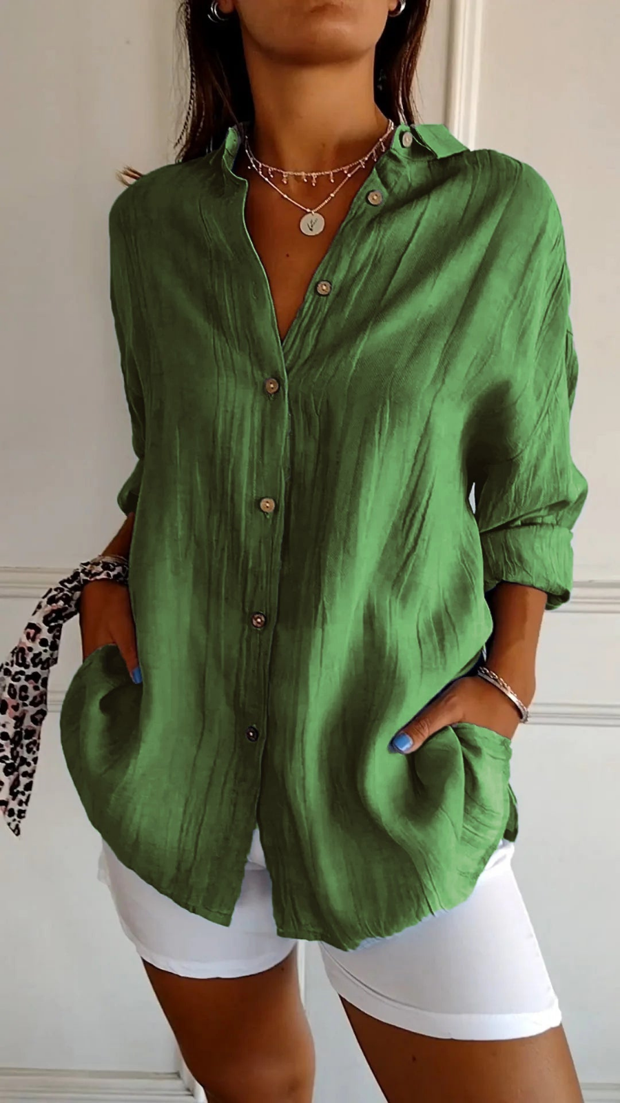 Sophie | Women's Oversized Button-Down Shirt with Long Sleeves