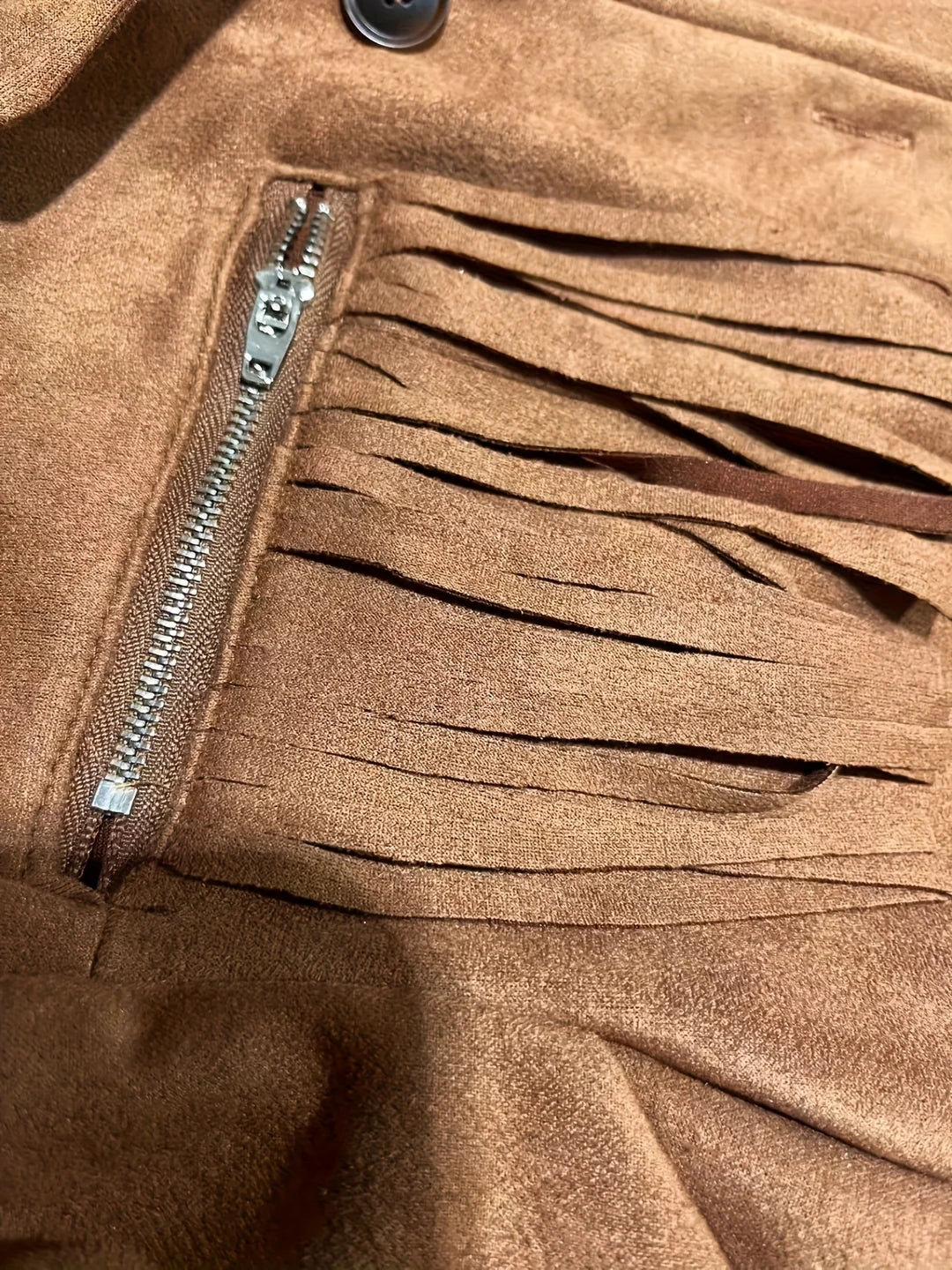 Brienne | Women's Western Fringe Jacket with Button Front