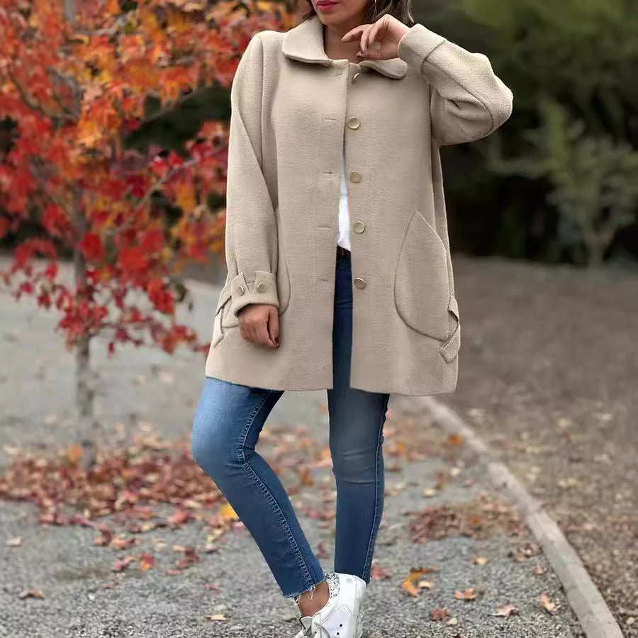 Imogen | Women's Elegant Button-Front Jacket