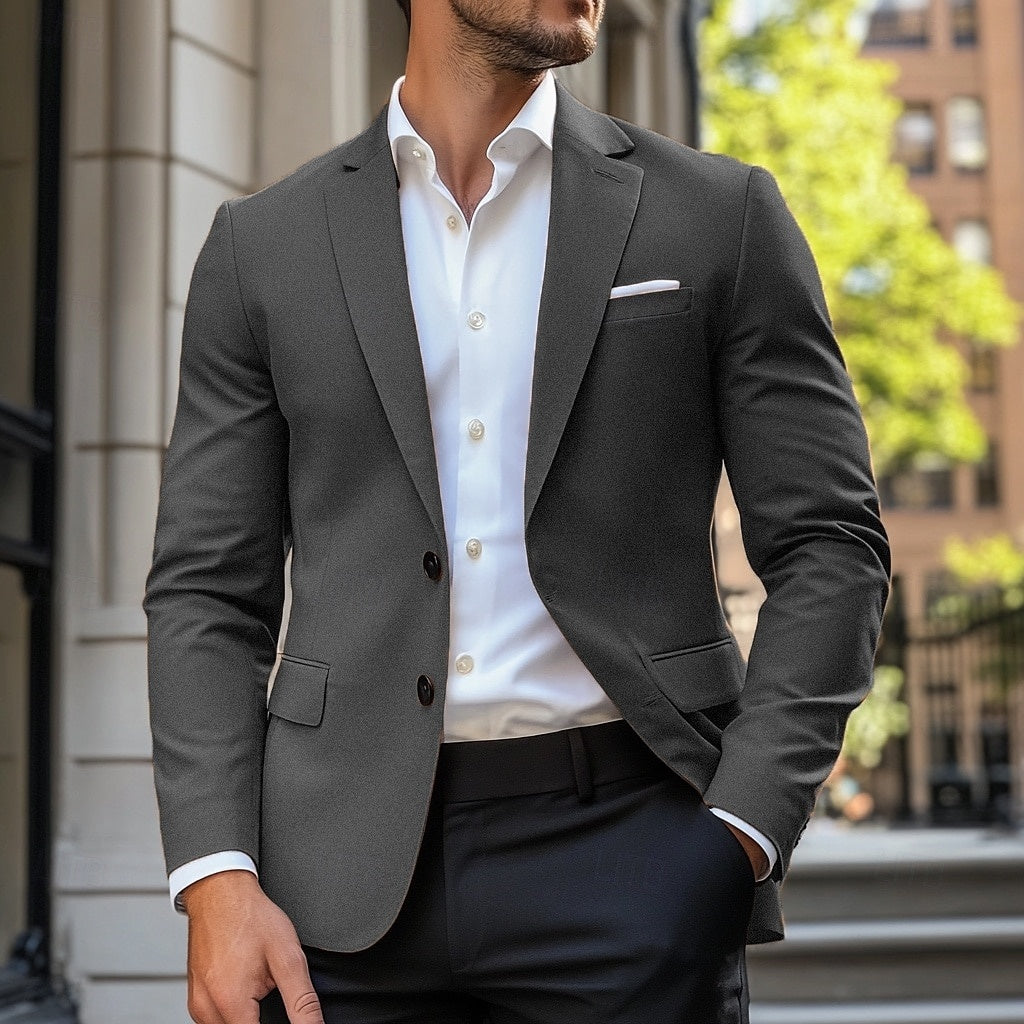 Logan | Men's Classic Single-Breasted Blazer