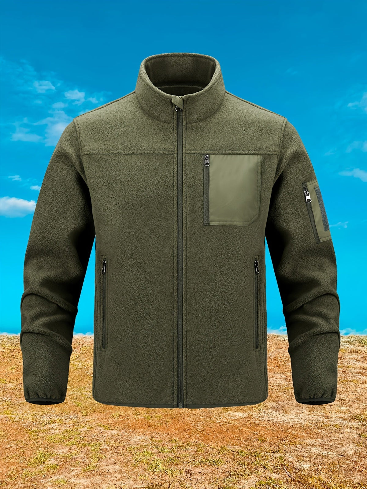 Marcus | Men's Full-Zip Outdoor Jacket with Multiple Pockets