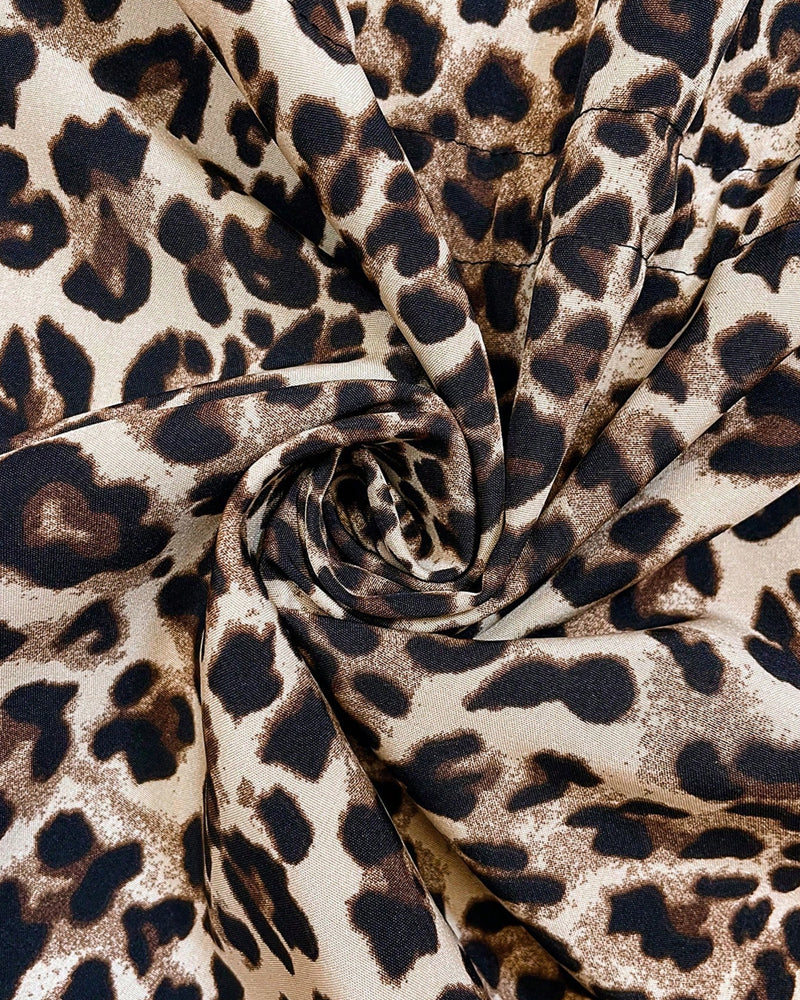Yvette | Women's Reversible Leopard-Print Hooded Coat