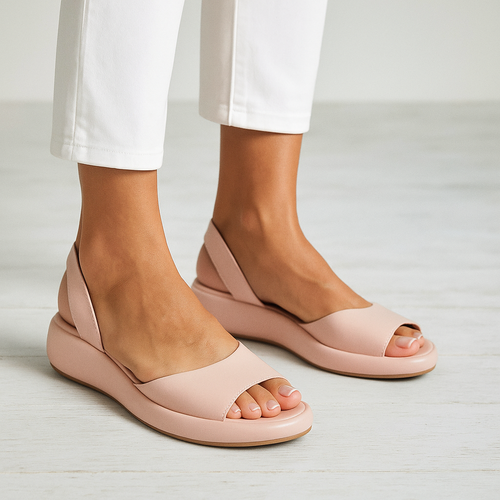 Savannah | Women's Minimalist Open-Toe Sandals with Cushioned Footbed