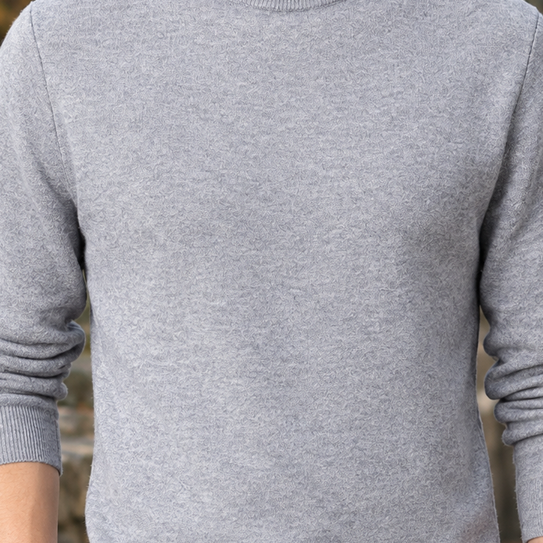 Miles | Men's Slim-Fit Mock Neck Sweater