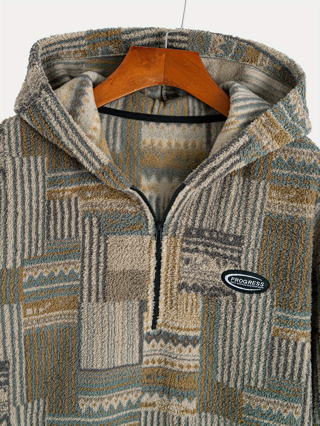 Victor | Men's Patterned Quarter-Zip Pullover