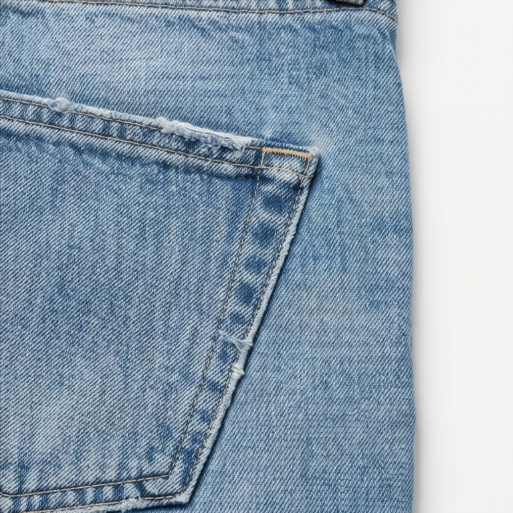 Daphne | Women's High-Waisted Cropped Barrel-Leg Jeans with Curved Seams