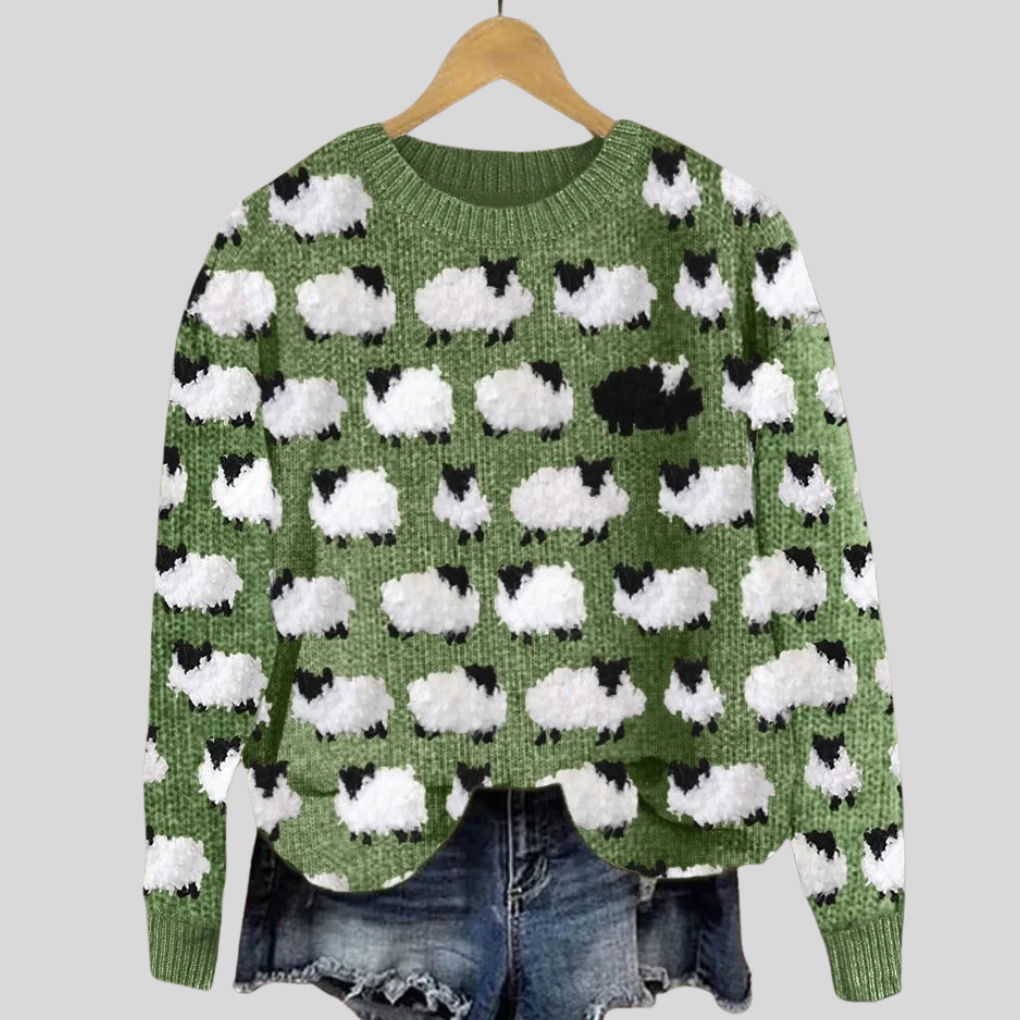 Sylvia | Women's Festive Christmas Tree Sweater