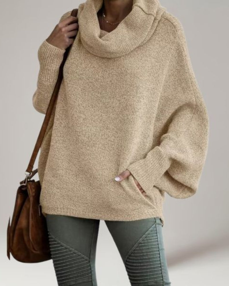 Alina | Women's Oversized Turtleneck Sweater