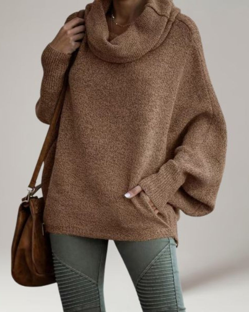 Alina | Women's Oversized Turtleneck Sweater