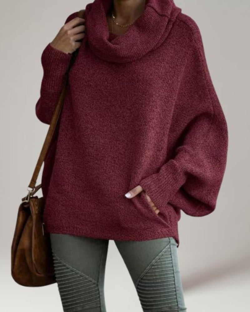 Alina | Women's Oversized Turtleneck Sweater