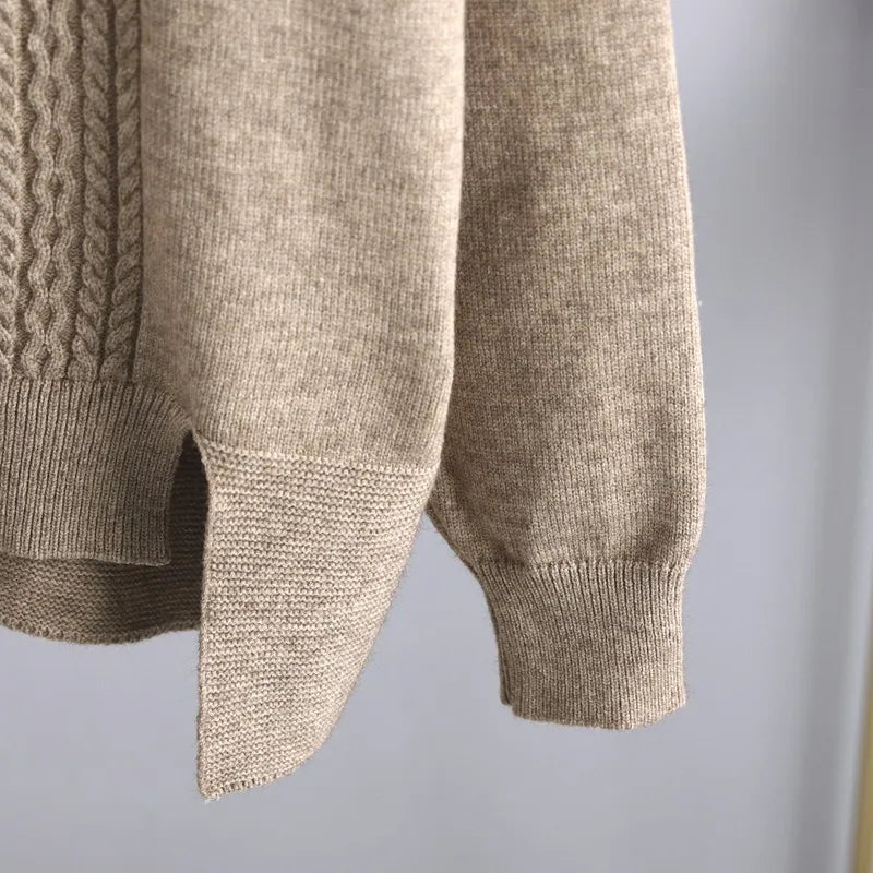 Linnea | Women's Cable-Knit Two-Piece Lounge Set