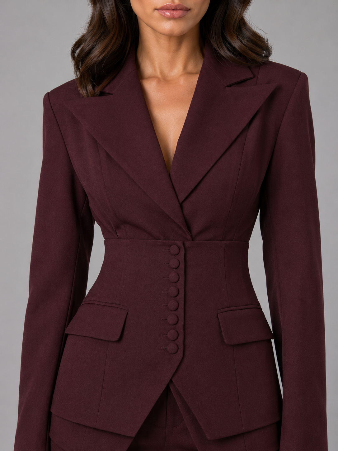 Celeste | Women's Tailored Blazer & Wide-Leg Trouser Suit