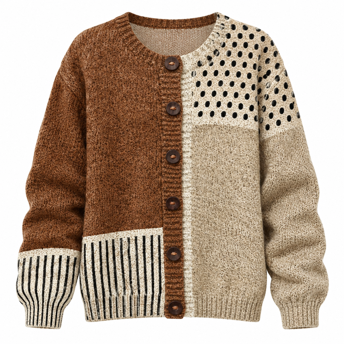 Louisa | Women's Vintage Rose-Print Cardigan