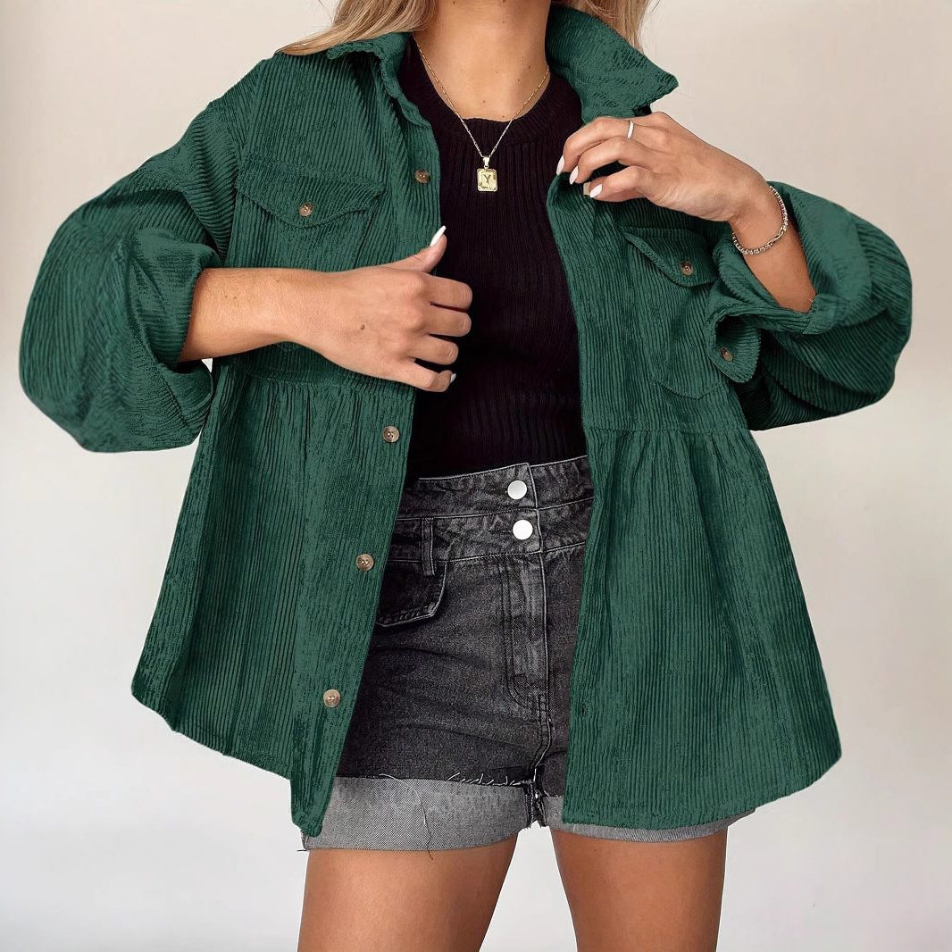 Fiona | Women’s Oversized Jacket with Button Front