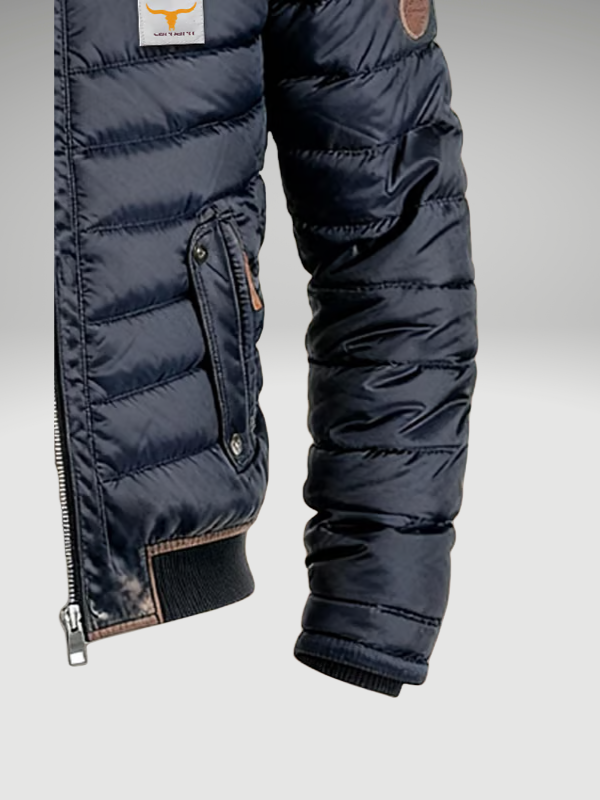 Hugo | Men’s Quilted Zip-Up Jacket with Pockets