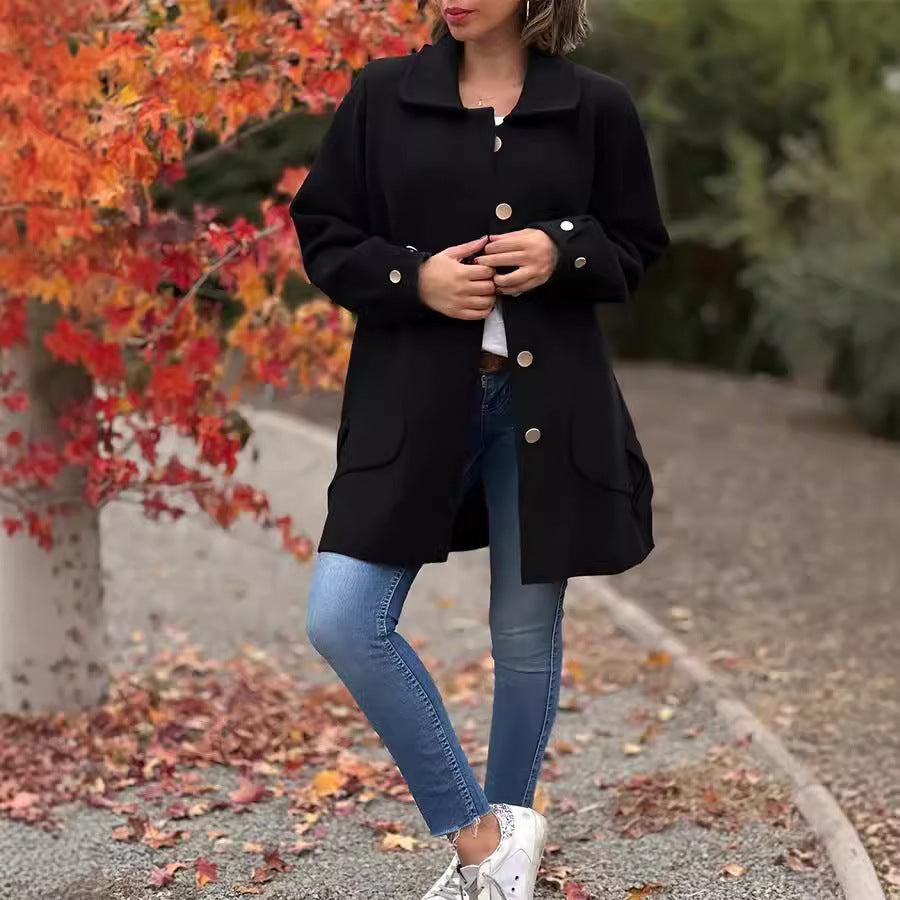 Imogen | Women's Elegant Button-Front Jacket