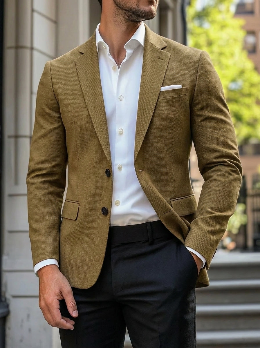 Logan | Men's Classic Single-Breasted Blazer