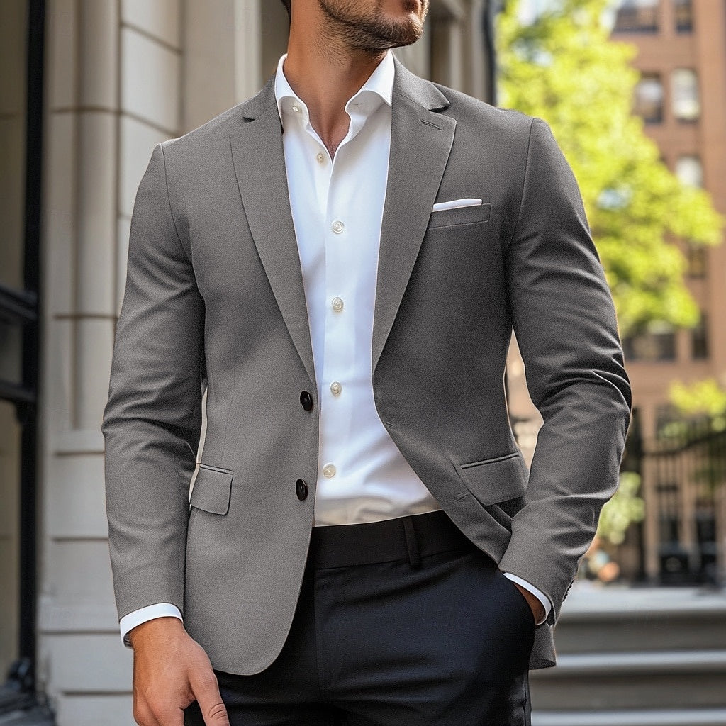 Logan | Men's Classic Single-Breasted Blazer