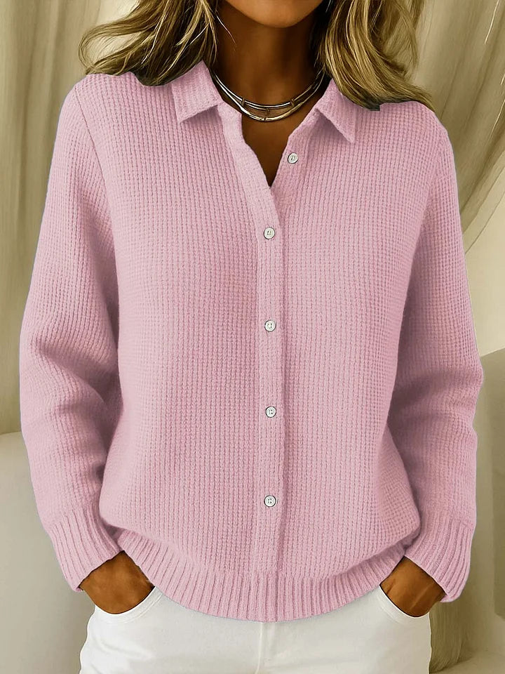 Mackenzie | Women's Longline Button-Front Cardigan