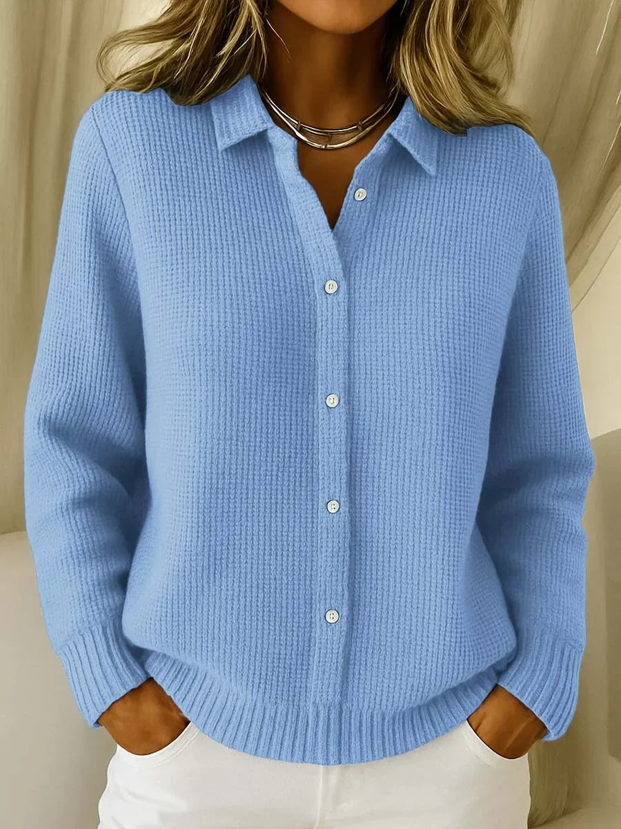 Mackenzie | Women's Longline Button-Front Cardigan