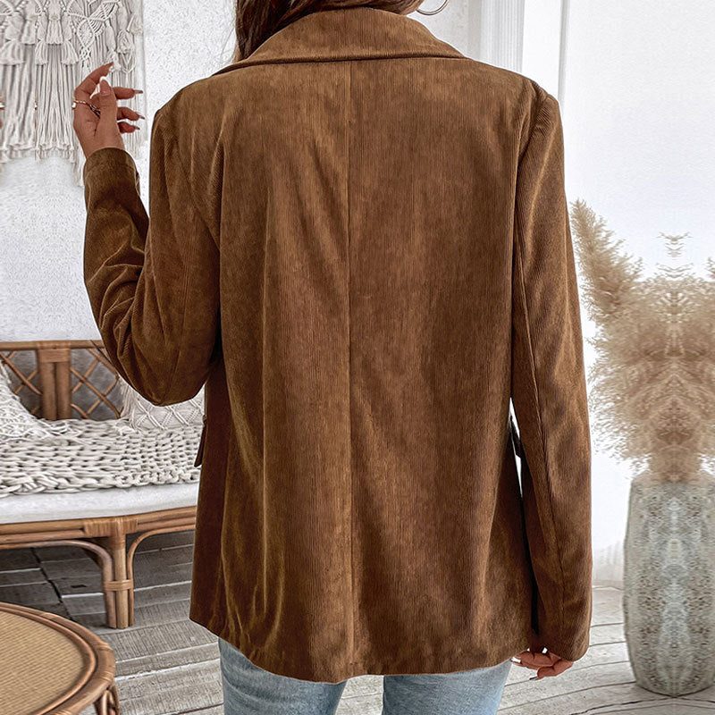 Rosalinda | Women’s Oversized Double-Breasted Blazer with Notched Lapels