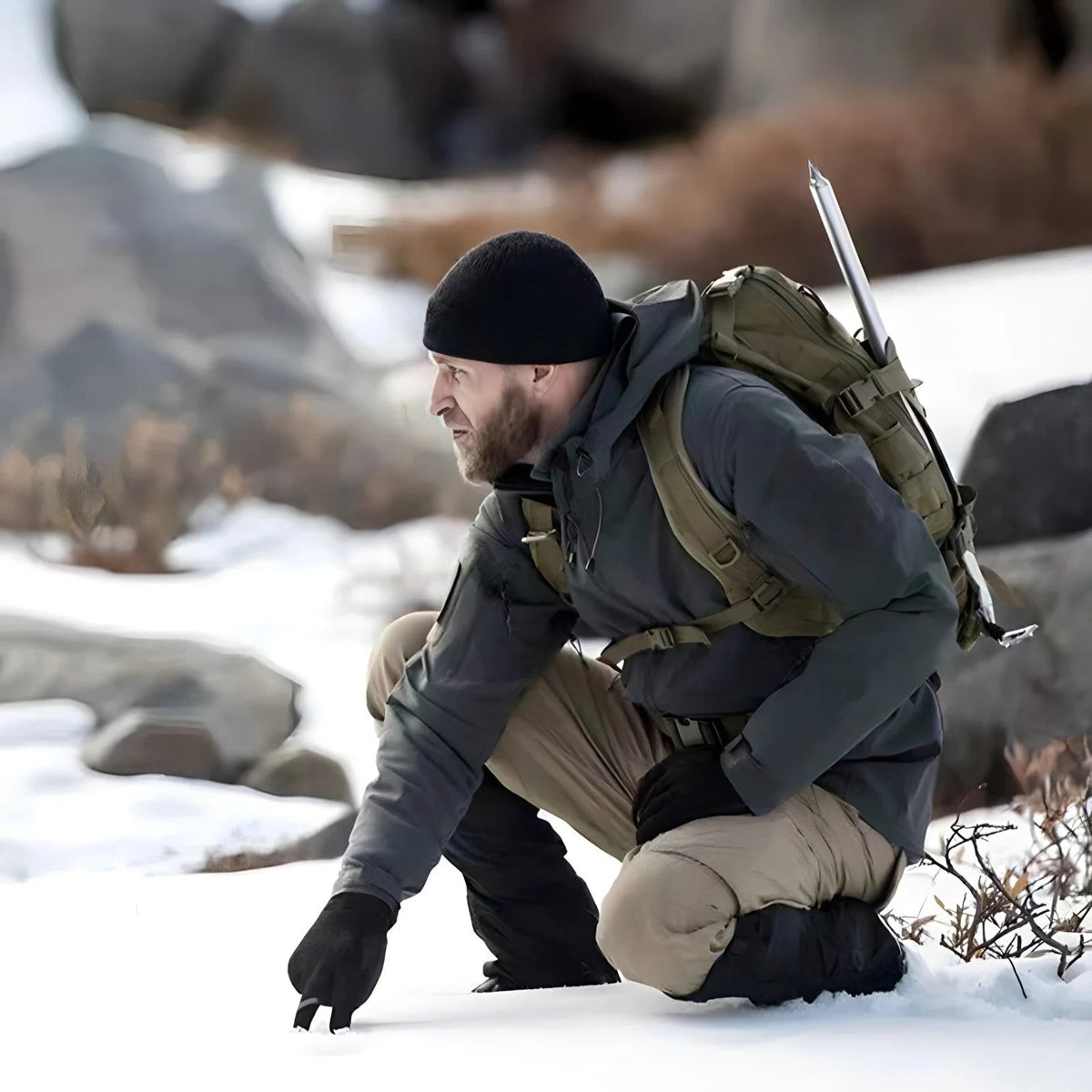 Logan | Men's Tactical Outdoor Set with Hooded Jacket and Cargo Pants