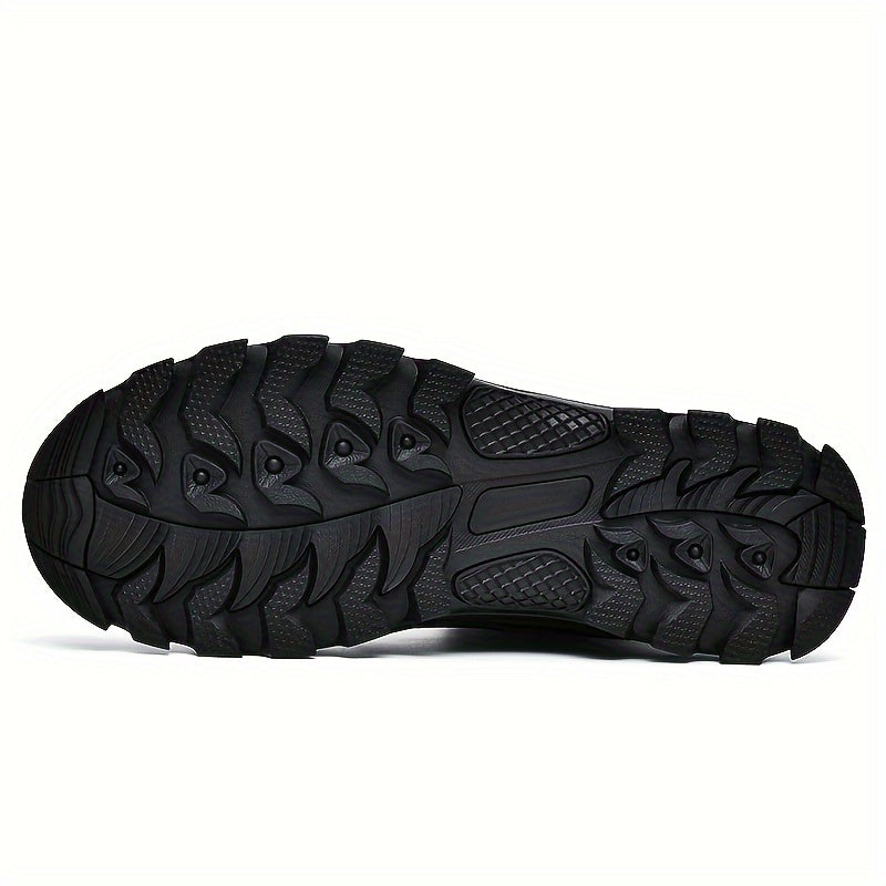 Samuel | Men's Rugged Lace-Up Boots with Mid-Top Design