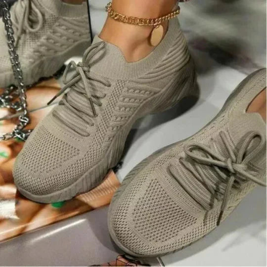 Paige | Women's Textured Slip-On Walking Sneakers