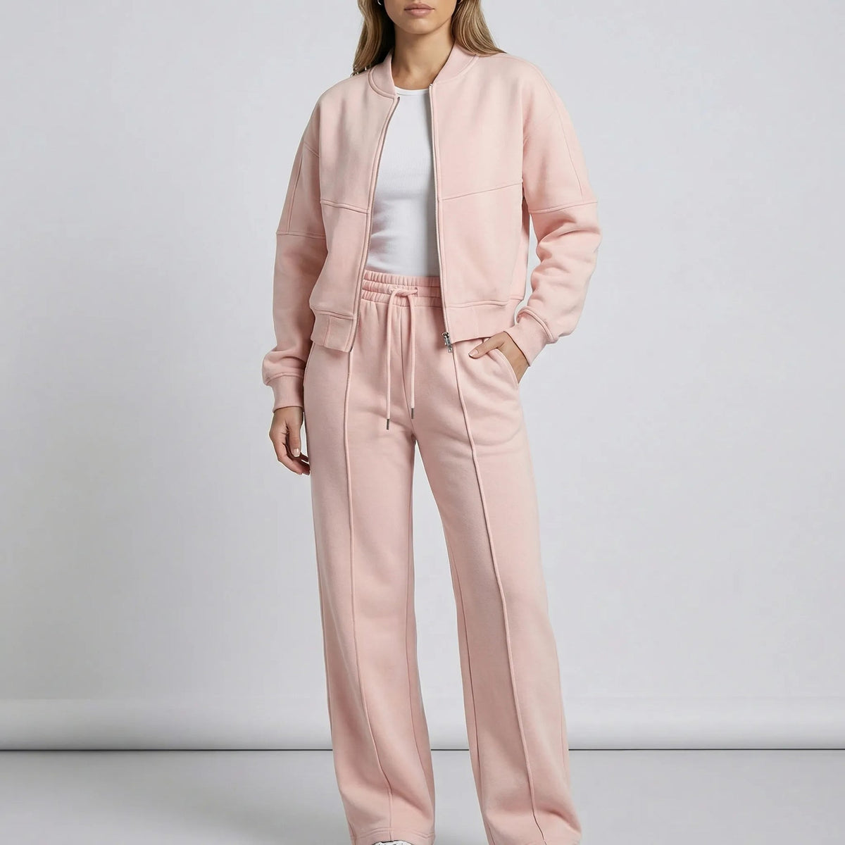 Erin | Women's Relaxed Zip-Up Tracksuit Set