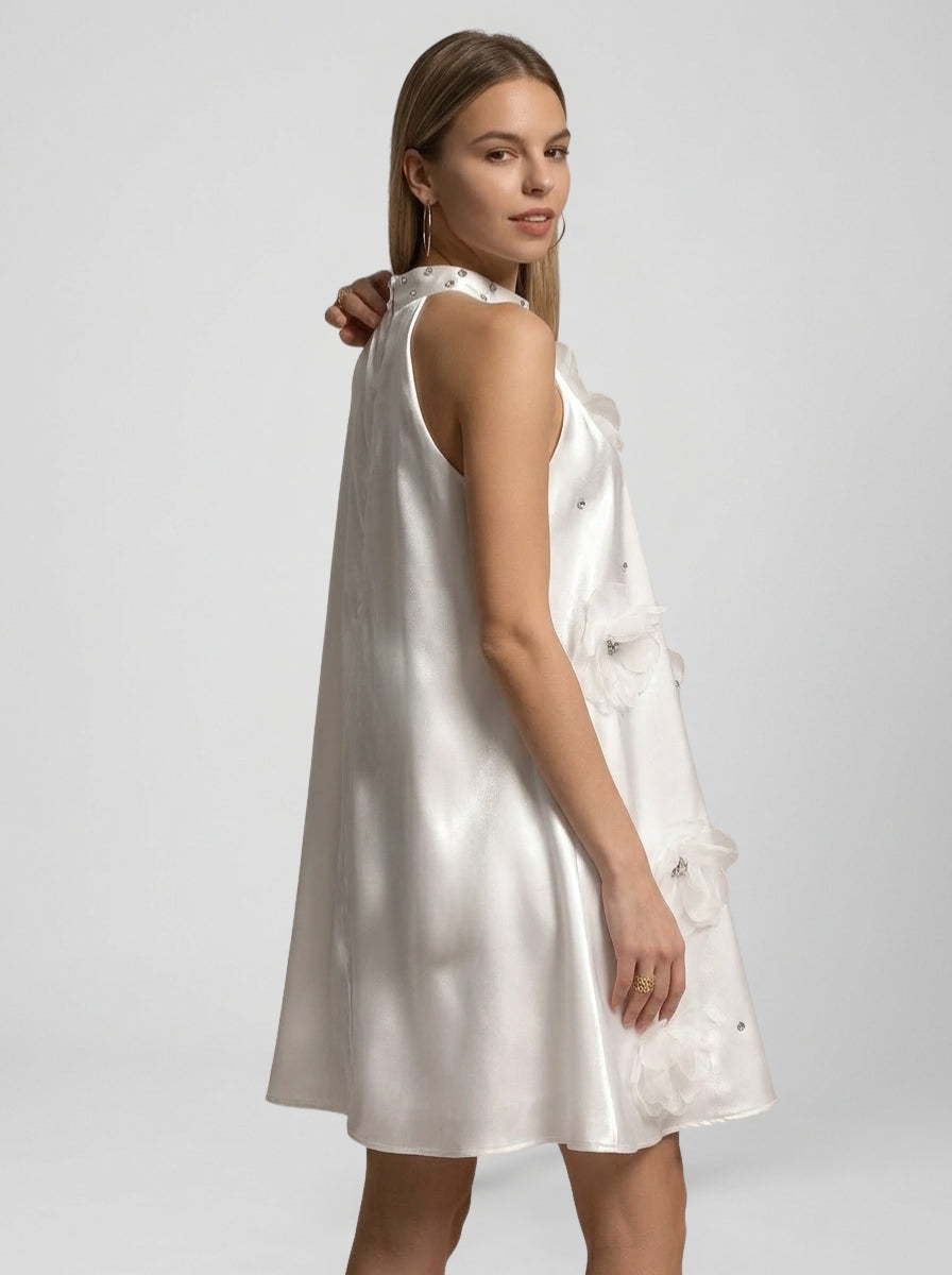 Women's Dress Halter Floral | Party Mini