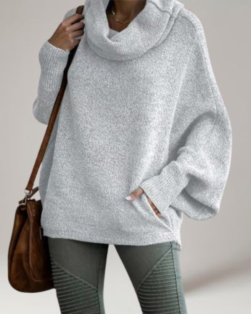 Alina | Women's Oversized Turtleneck Sweater