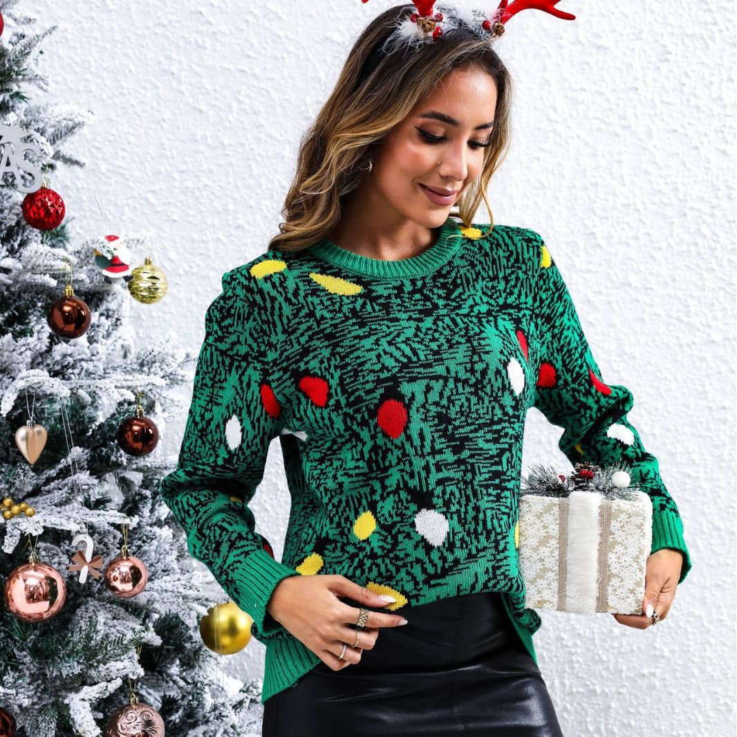 Felicity | Women's Festive Christmas Tree Sweater
