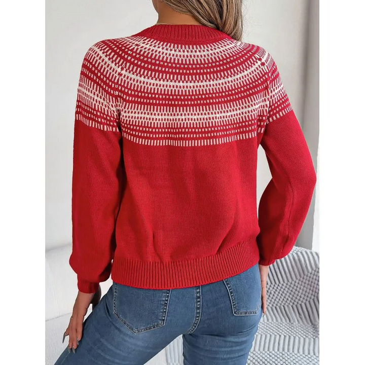 Eloise | Women's Fair Isle Crewneck Sweater