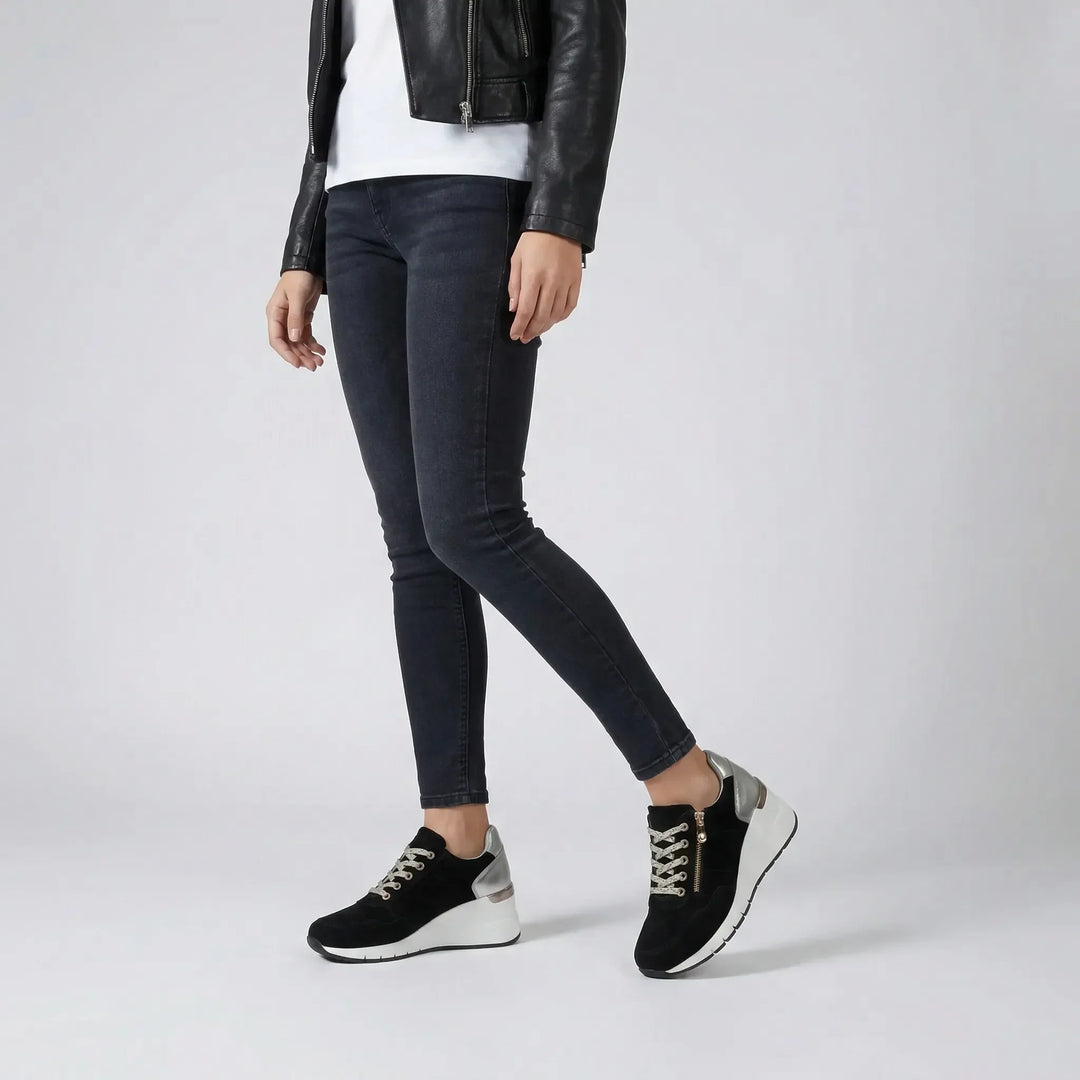 Amara | Women's Orthopedic Wedge Walking Trainers