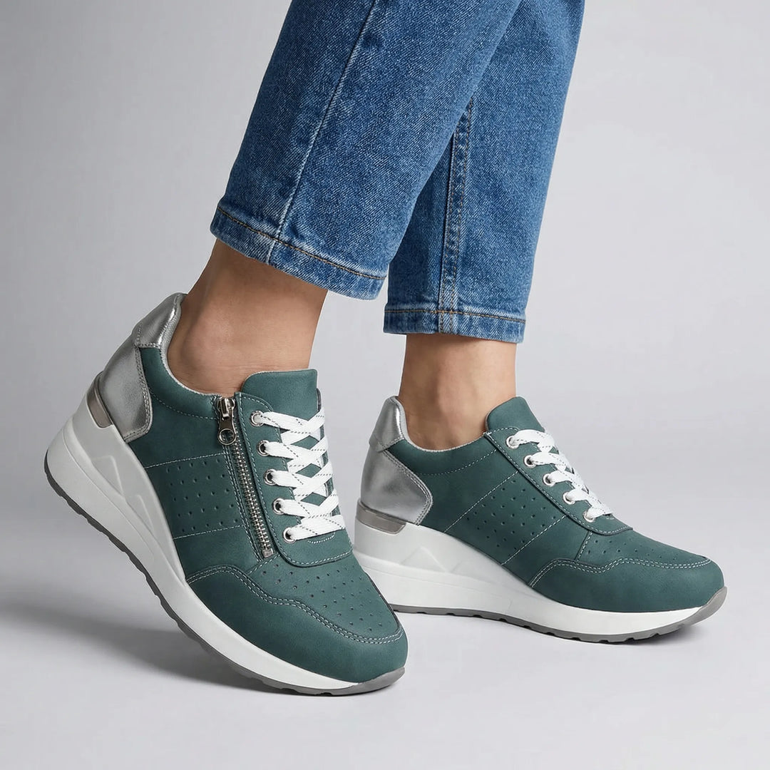 Amara | Women's Orthopedic Wedge Walking Trainers